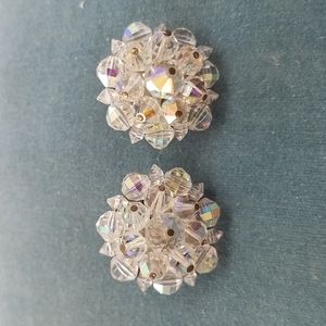 Vtg Laguna Aurora Borealis Earrings